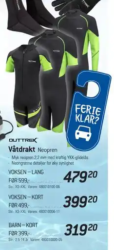 Thansen Våtdrakt tilbud