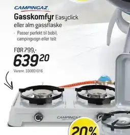 Thansen Gasskomfyr tilbud