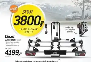 Thansen Sykkelstativ tilbud