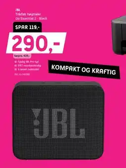 ELON Trådløs høyttaler Go Essential 2 - Black tilbud