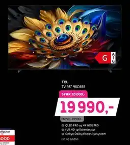 ELON TV 98” 98C655 tilbud