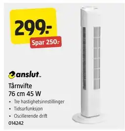 Jula Tårnvifte 76 cm 45 W tilbud