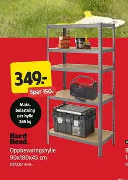 Jula Oppbevaringshylle 90x180x45 cm tilbud