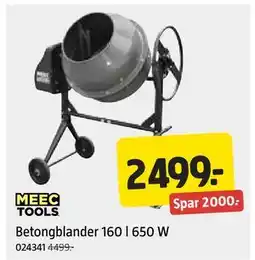 Jula Betongblander 160 l 650 W tilbud