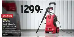 Jula Høytrykksspyler 160 bar 2200 W tilbud