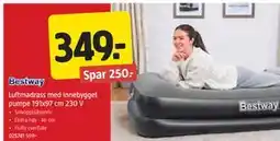 Jula Luftmadrass med innebygget pumpe 191x97 cm 230 V tilbud