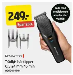Jula Trådløs hårklipper 0,5-24 mm 45 min tilbud