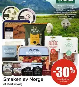 Spar Utvalget kan variere tilbud