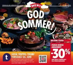 Meny FERSK NORSK ANGUSBIFF tilbud