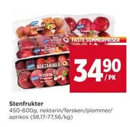 Meny Stenfrukter tilbud