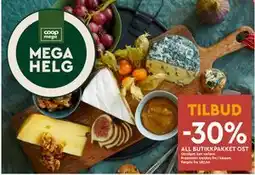 Coop Mega ALL BUTIKKPAKKET OST tilbud