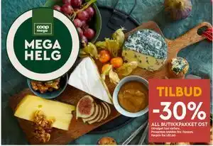 Coop Mega ALL BUTIKKPAKKET OST tilbud