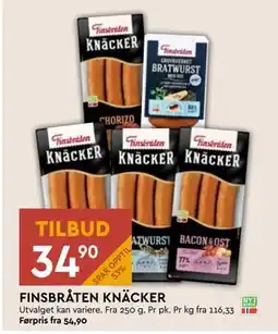 Coop Mega FINSBRÅTEN KNÄCKER tilbud