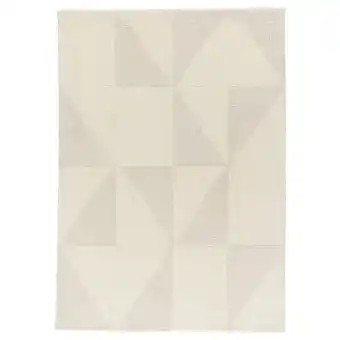 IKEA Plankorsning Teppe, kort lugg, grå/beige, 170x240 cm tilbud