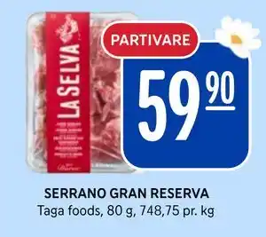 Rema 1000 SERRANO GRAN RESERVA tilbud