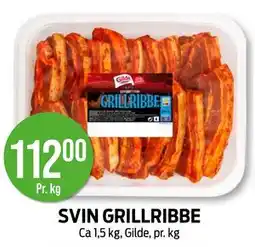 Kiwi SVIN GRILLRIBBE tilbud