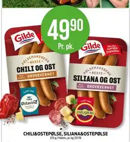 Kiwi CHILI&OSTEPØLSE, SILIANA&OSTEPØLSE tilbud