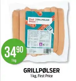 Kiwi GRILLPØLSER tilbud