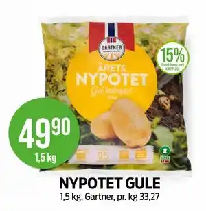 Kiwi NYPOTET GULE tilbud
