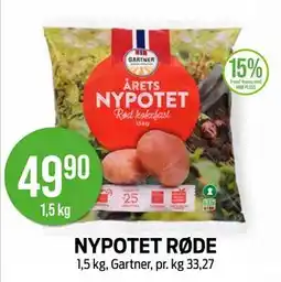Kiwi NYPOTET RØDE tilbud