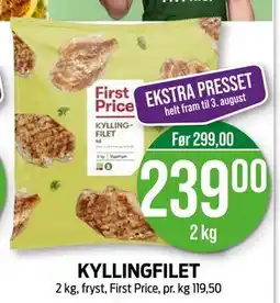Kiwi KYLLINGFILET tilbud