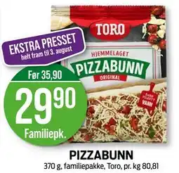 Kiwi PIZZABUNN tilbud