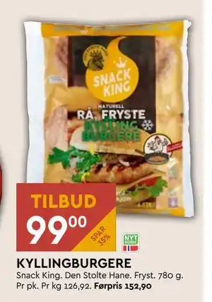 Coop Mega KYLLINGBURGERE tilbud