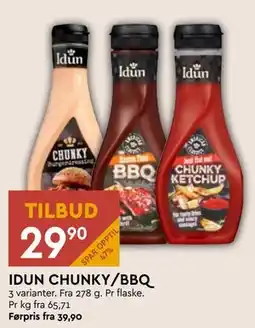 Coop Mega IDUN CHUNKY/BBQ tilbud