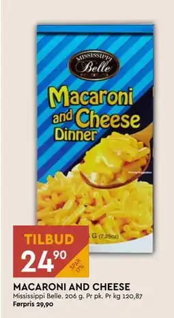 Coop Mega MACARONI AND CHEESE tilbud