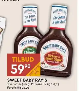 Coop Mega SWEET BABY RAY'S tilbud