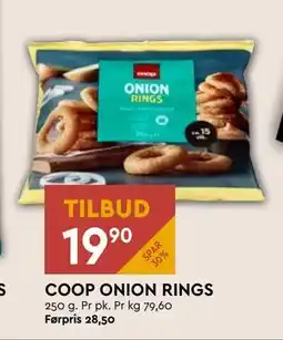 Coop Mega COOP ONION RINGS tilbud
