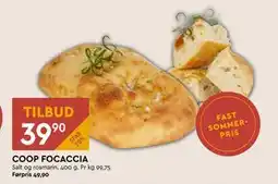 Coop Mega COOP FOCACCIA tilbud