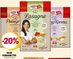 Coop Extra GILDE FERDIGRETTER tilbud