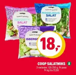 Coop Extra COOP SALATMIKS tilbud