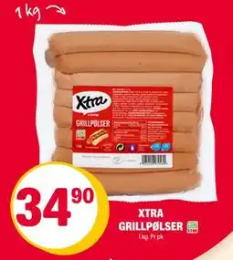 Coop Extra XTRA GRILLPØLSER tilbud