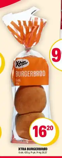 Coop Extra XTRA BURGERBRØD tilbud