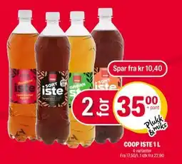 Coop Extra COOP ISTE 1 L tilbud