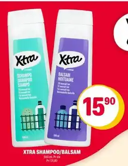 Coop Extra XTRA SHAMPOO/BALSAM tilbud