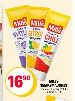 Coop Extra MILLS SMAKSMAJONES tilbud