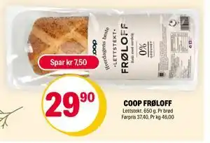 Coop Extra COOP FRØLOFF tilbud