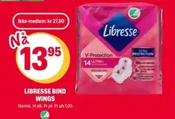 Coop Extra LIBRESSE BIND WINGS tilbud