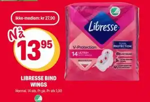 Coop Extra LIBRESSE BIND WINGS tilbud