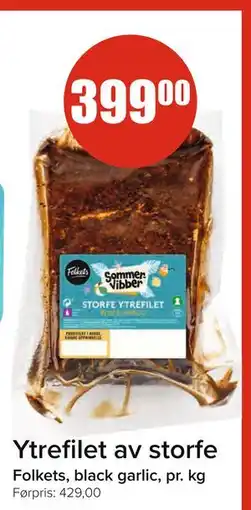 Spar Ytrefilet av storfe tilbud