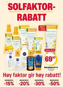 Coop Extra SOLFAKTOR 50 tilbud