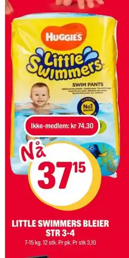 Coop Extra LITTLE SWIMMERS BLEIER STR 3-4 tilbud