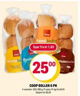 Coop Extra COOP BOLLER 6 PK tilbud