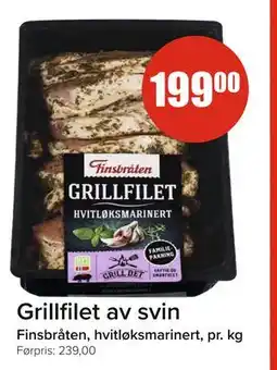 Spar Grillfilet av svin tilbud