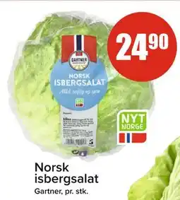 Spar Norsk isbergsalat tilbud