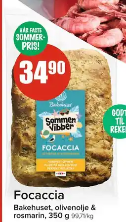 Spar Focaccia tilbud