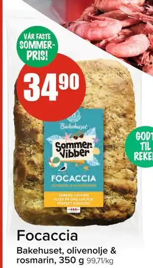 Spar Focaccia tilbud